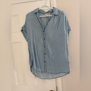Beach lunch lounge collection chambray shirt